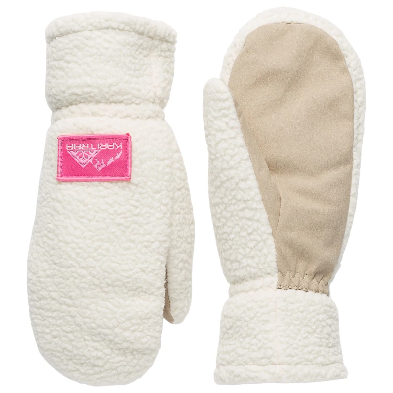 Ръкавици Kari Traa Women's Rothe Pile Mittens Gloves - Light Beige