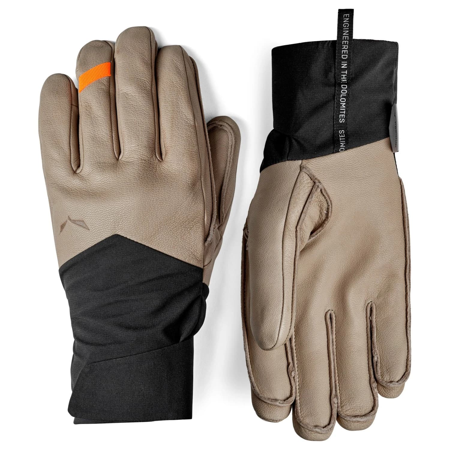 Ръкавици Salewa Ortles Leather Infinium Gloves - Black Out / 7030