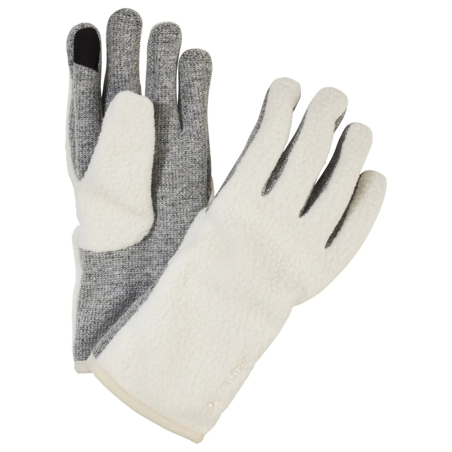 Дамски ръкавици Vaude Women's Tinshan Gloves V Gloves - Ecru