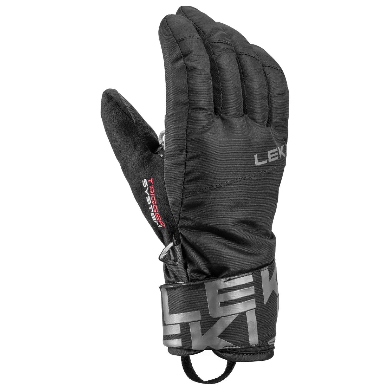 Детски ръкавици Leki Kid's Air Swtch 3D Junior Gloves - Black / Graphite