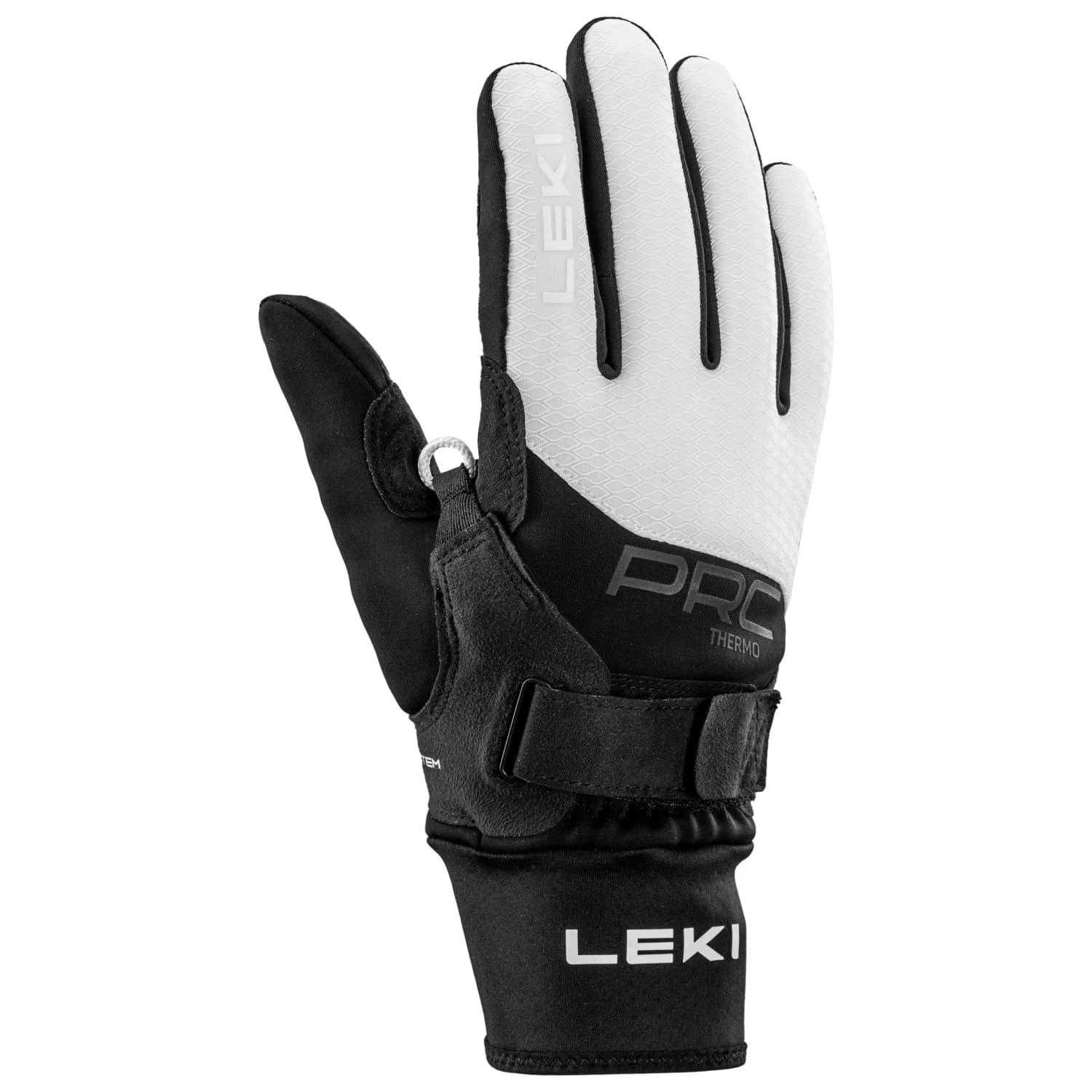 Дамски ръкавици Leki Women's PRC Thermoplus Shark Gloves - Black / White