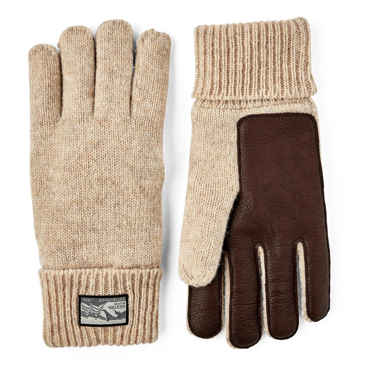 Ръкавици Hestra Raggwool Deer Gloves - Beige