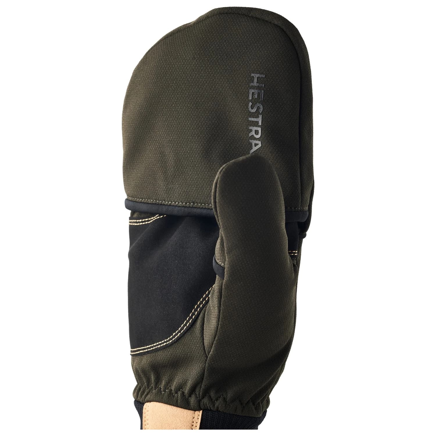 Ръкавици Hestra Windbreaker Pull Over Mitt Gloves - Dark Forest