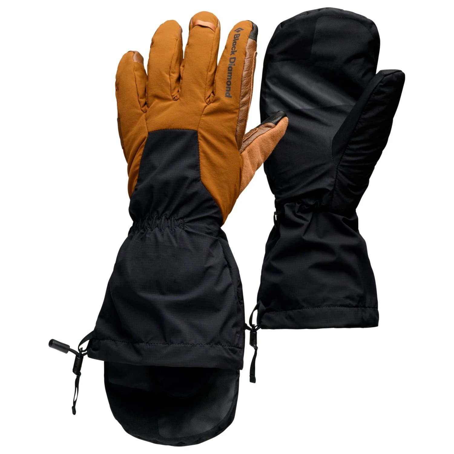 Ръкавици Black diamond Helio Tour Gloves - Bark Brown / Black