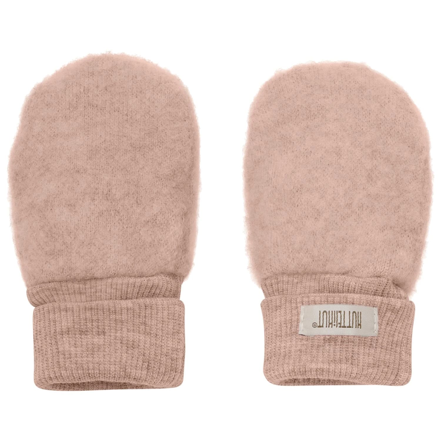 Детски ръкавици Huttelihut Kid's Mittens Wool Fleece 2-Layer Gloves - Mahogany Rose