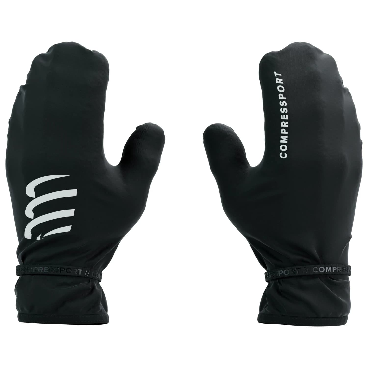 Ръкавици Compressport Hurricane Waterproof Mittens Gloves - Black