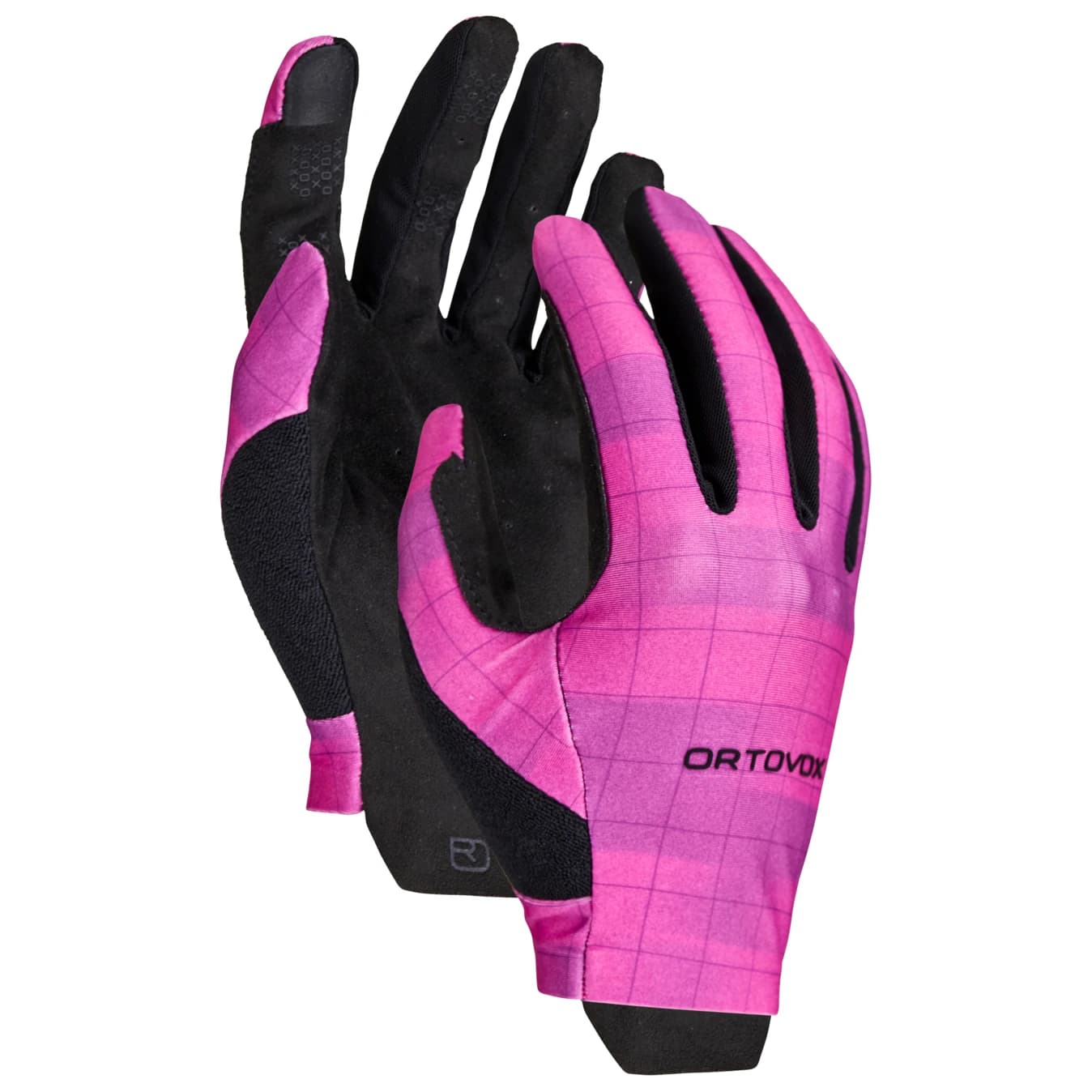 Дамски ръкавици Ortovox Women's MTB Light Glove - Pink Splash Motion Aop