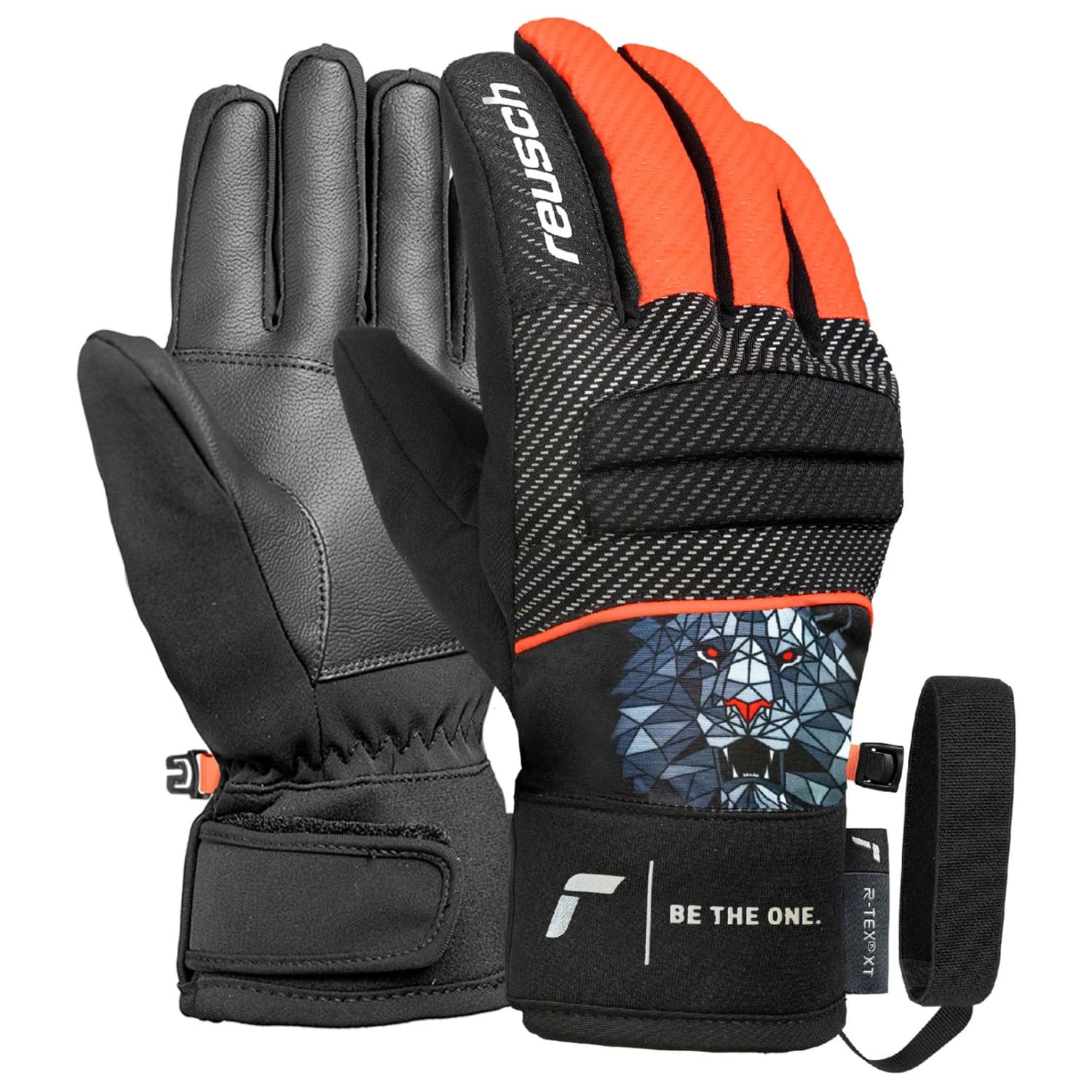 Ръкавици Reusch Warrior R-Tex XT Junior Gloves - Black / Silver / Fluo Red
