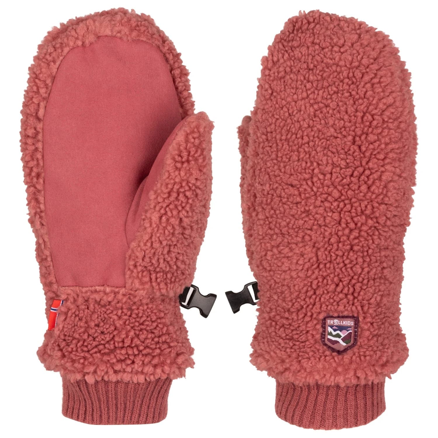 Детски ръкавици Trollkids Kid's Trollfjord Mitten Gloves - Frozen Berry