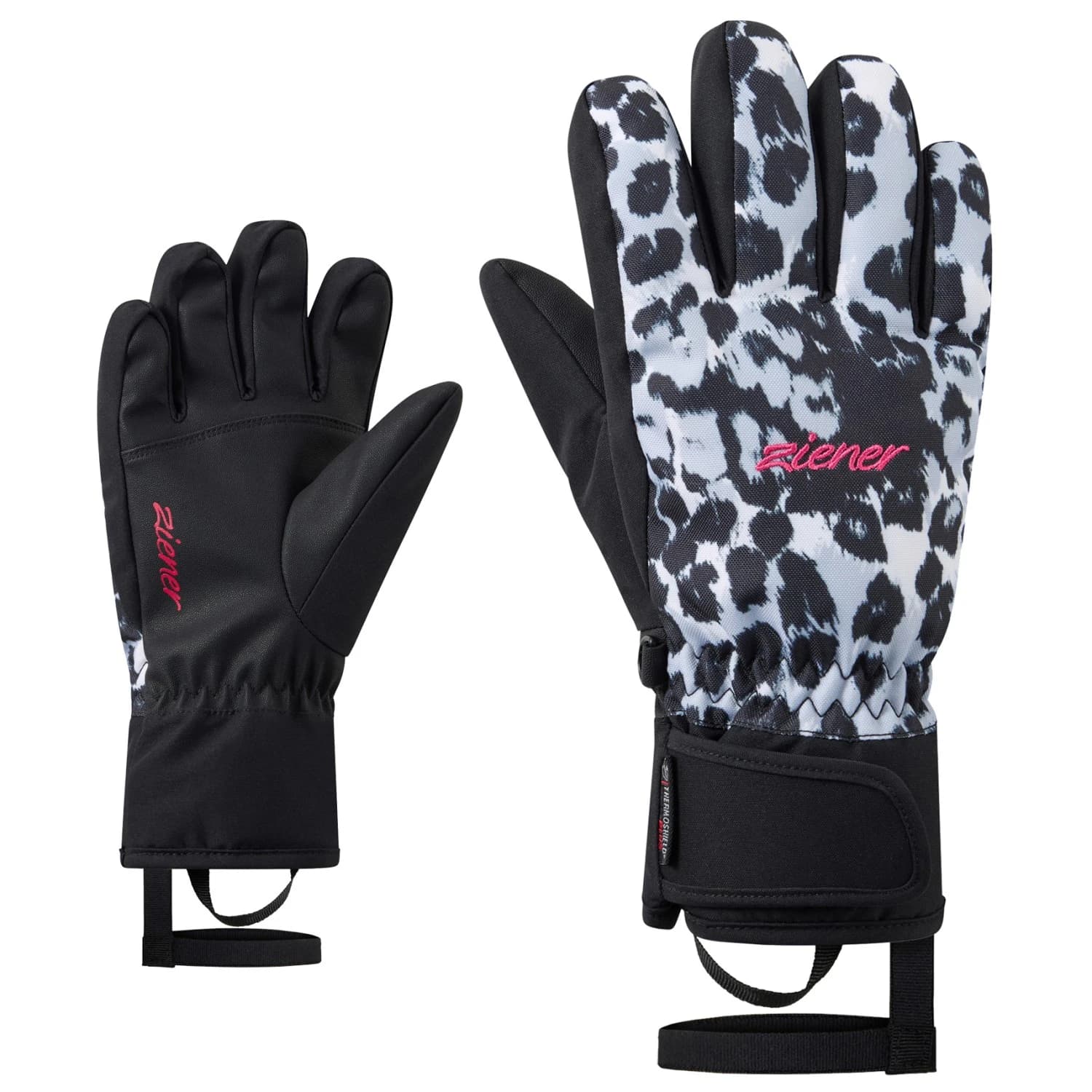 Ръкавици Ziener Girl's Laxi-Z AS PR Gloves - Black