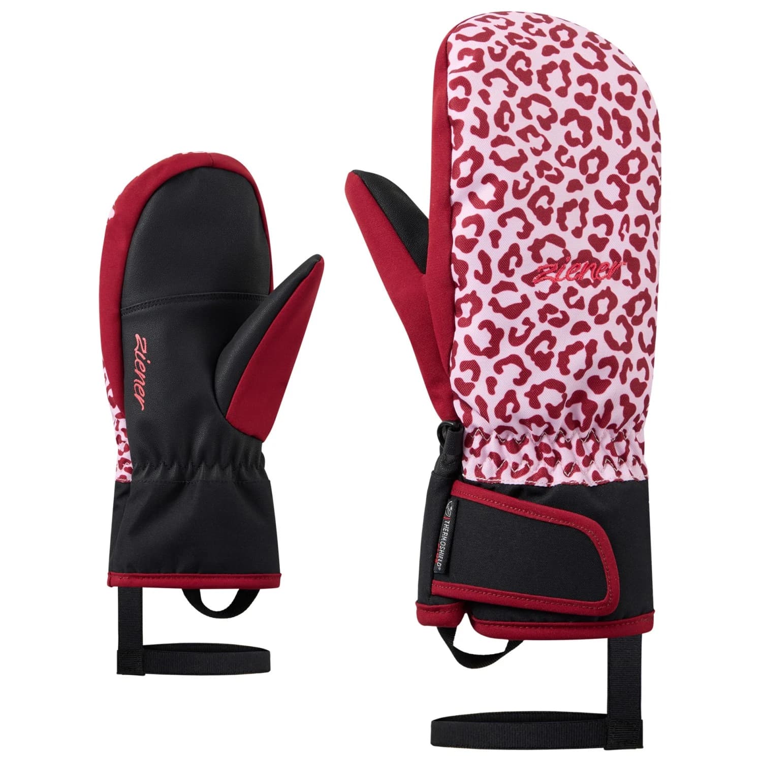 Ръкавици Ziener Girl's Laxia-Z AS PR Gloves - Wine Pigment