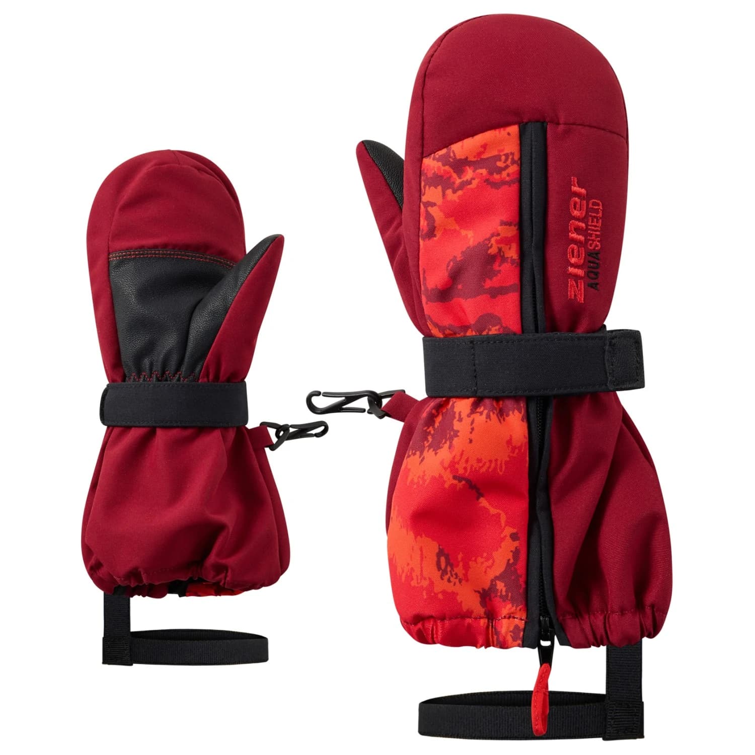 Детски ръкавици Ziener Kid's Ladini-Z AS Glove Mini Gloves - Faded Red