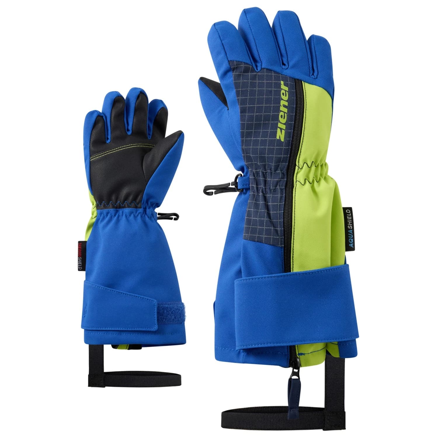 Детски ръкавици Ziener Kid's Lieke-Z AS Glove Mini Gloves - Cobalt Blue Tex