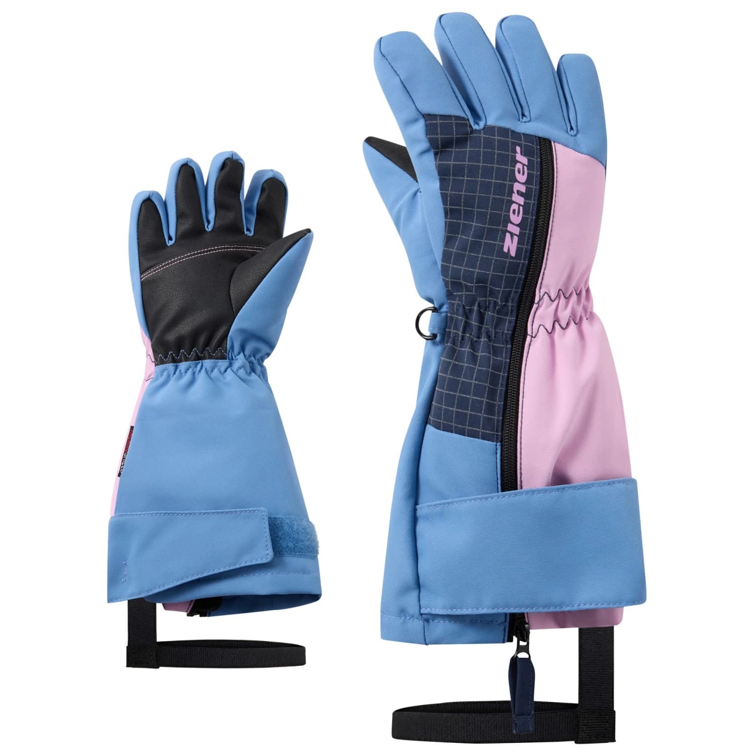 Детски ръкавици Ziener Kid's Lieke-Z AS Glove Mini Gloves - Shadow Blue