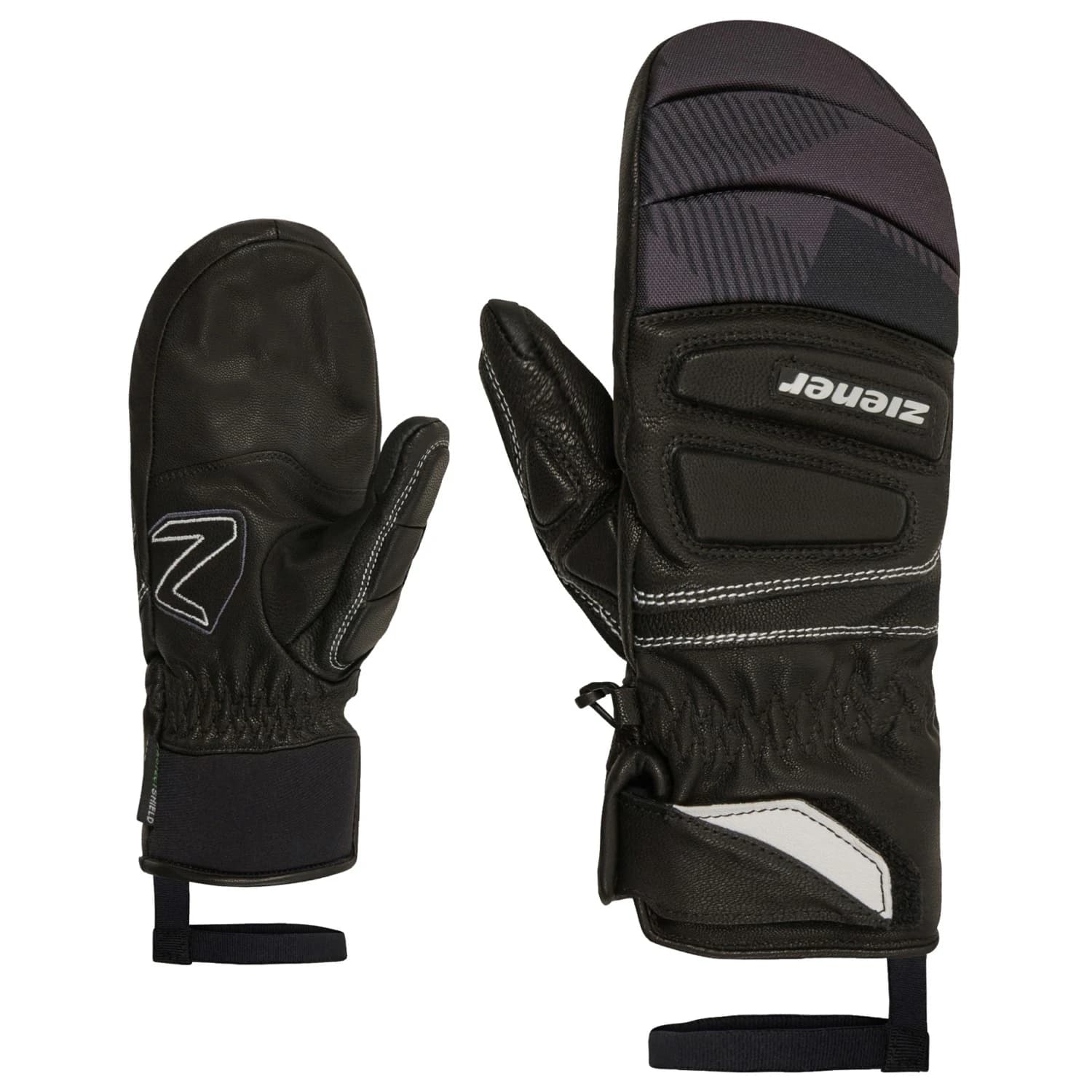Детски ръкавици Ziener Kid's Lopaki-Z AS PR Gloves - Black