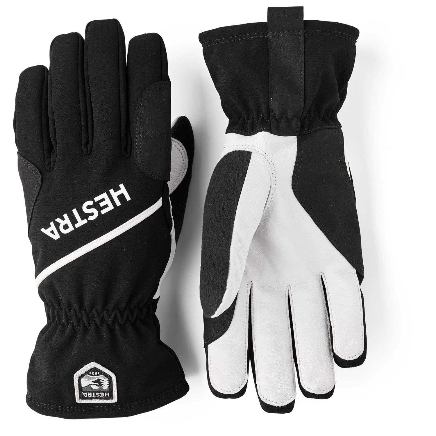 Ръкавици Hestra XC Windbreaker Coach 5 Finger Gloves - Black