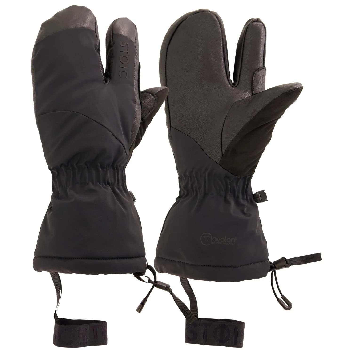 Ръкавици Stoic MountainWool NalluSt. Pro 3 Finger Gloves - Black