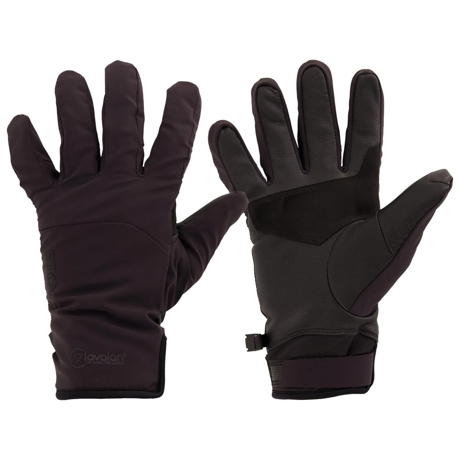 Ръкавици Stoic MountainWool TorsbySt. Softshell 5 Finger Gloves - Black