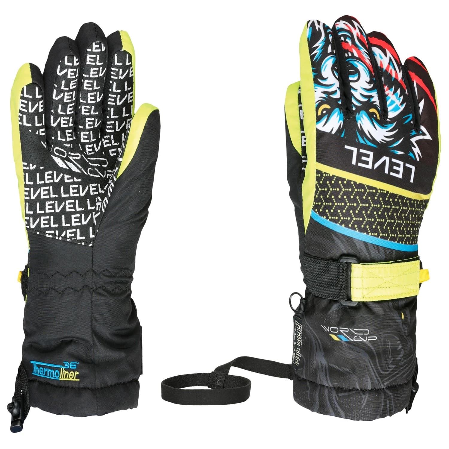 Ръкавици LEVEL Junior Gloves - Ninja Black