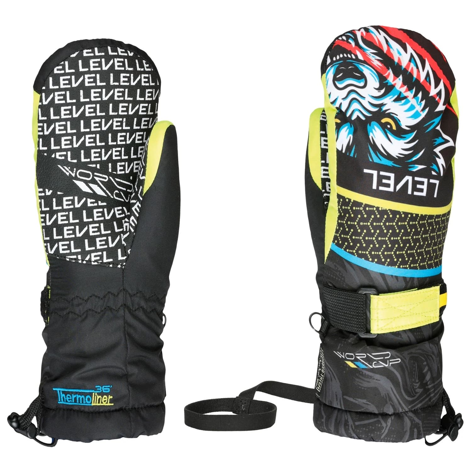 Ръкавици LEVEL Junior Mitt Gloves - Ninja Black