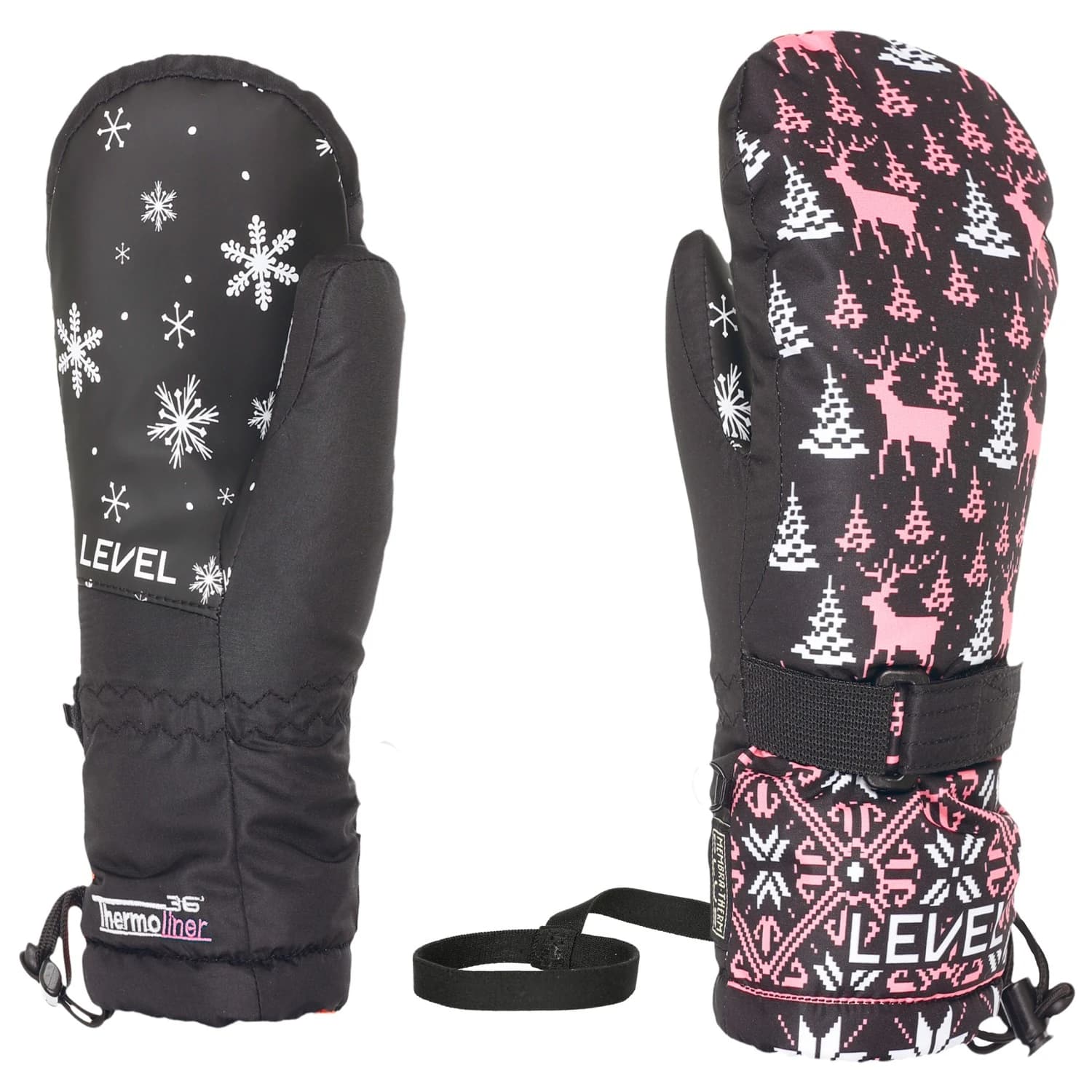 Ръкавици LEVEL Junior Mitt Gloves - Ninja Pink