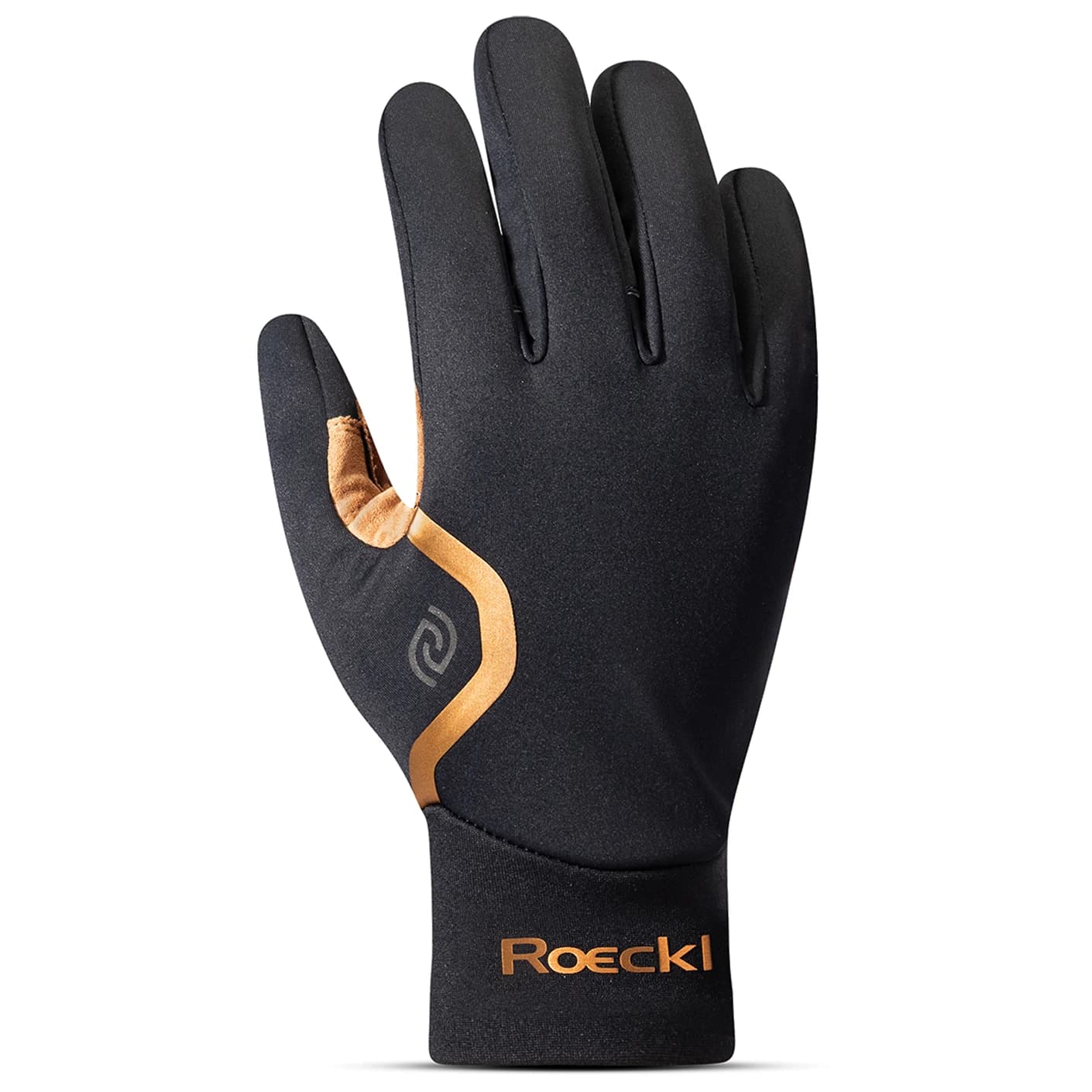 Ръкавици Roeckl Sports Racale Gloves - Black / Tobacco Brown