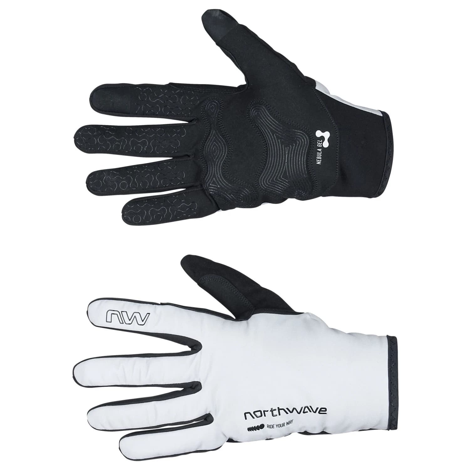 Ръкавици Northwave Fast Pro Gel Winter Glove - Light Grey