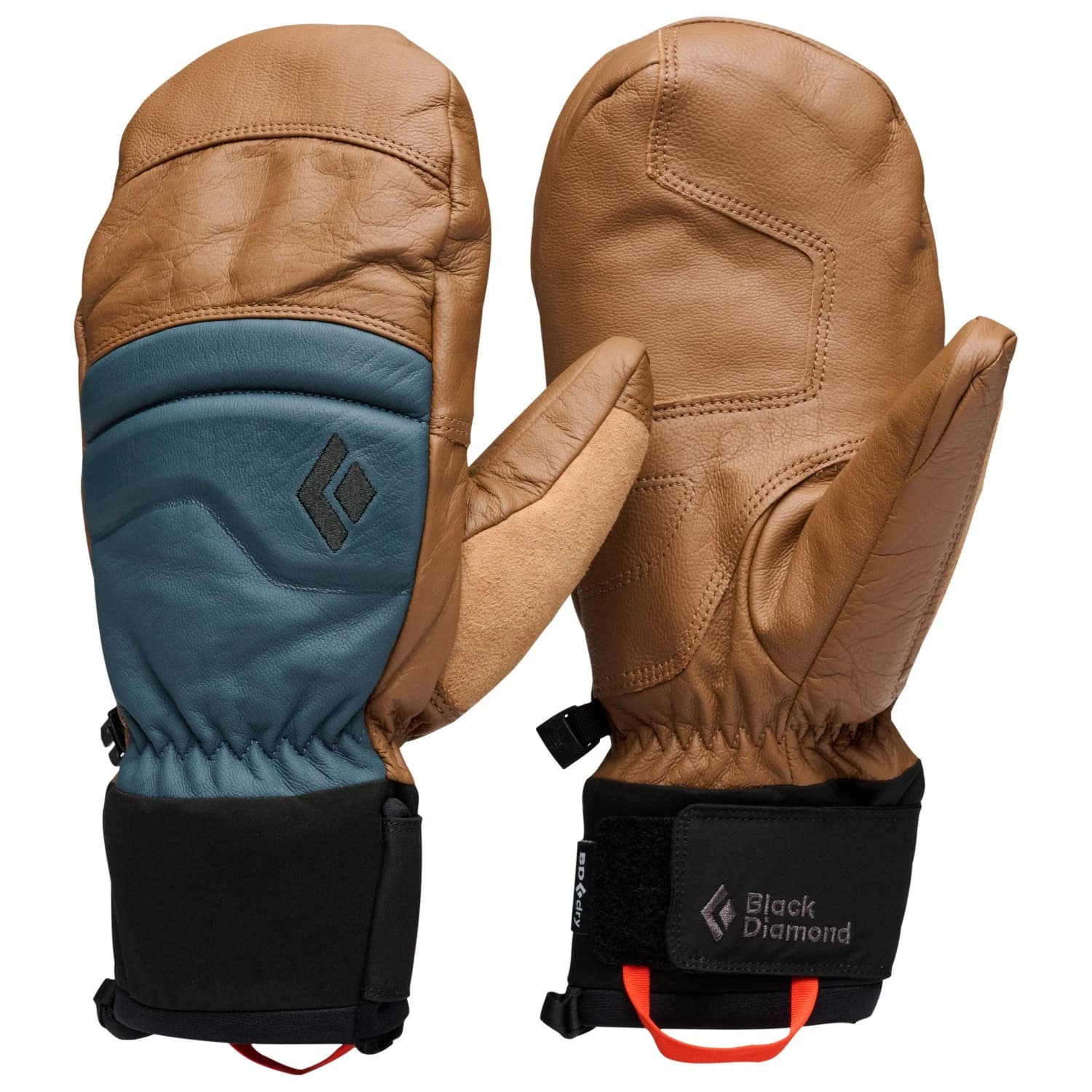 Ръкавици Black Diamond Spark Mitts Gloves - Rye / Midnight Blue