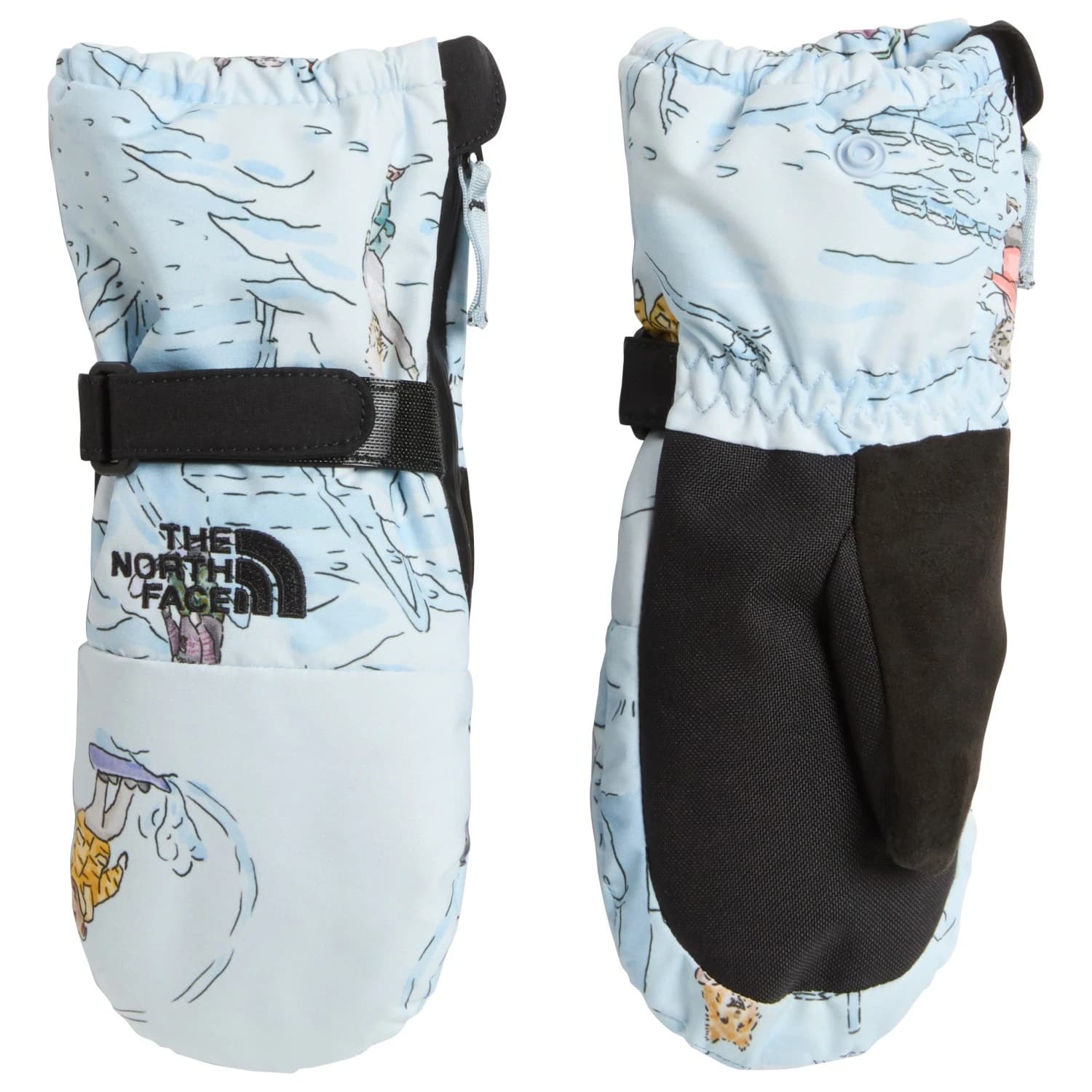 Детски ръкавици The North Face Kid's Toddler Montana Mitt Gloves - Polar Haze / TNF Winter Dream