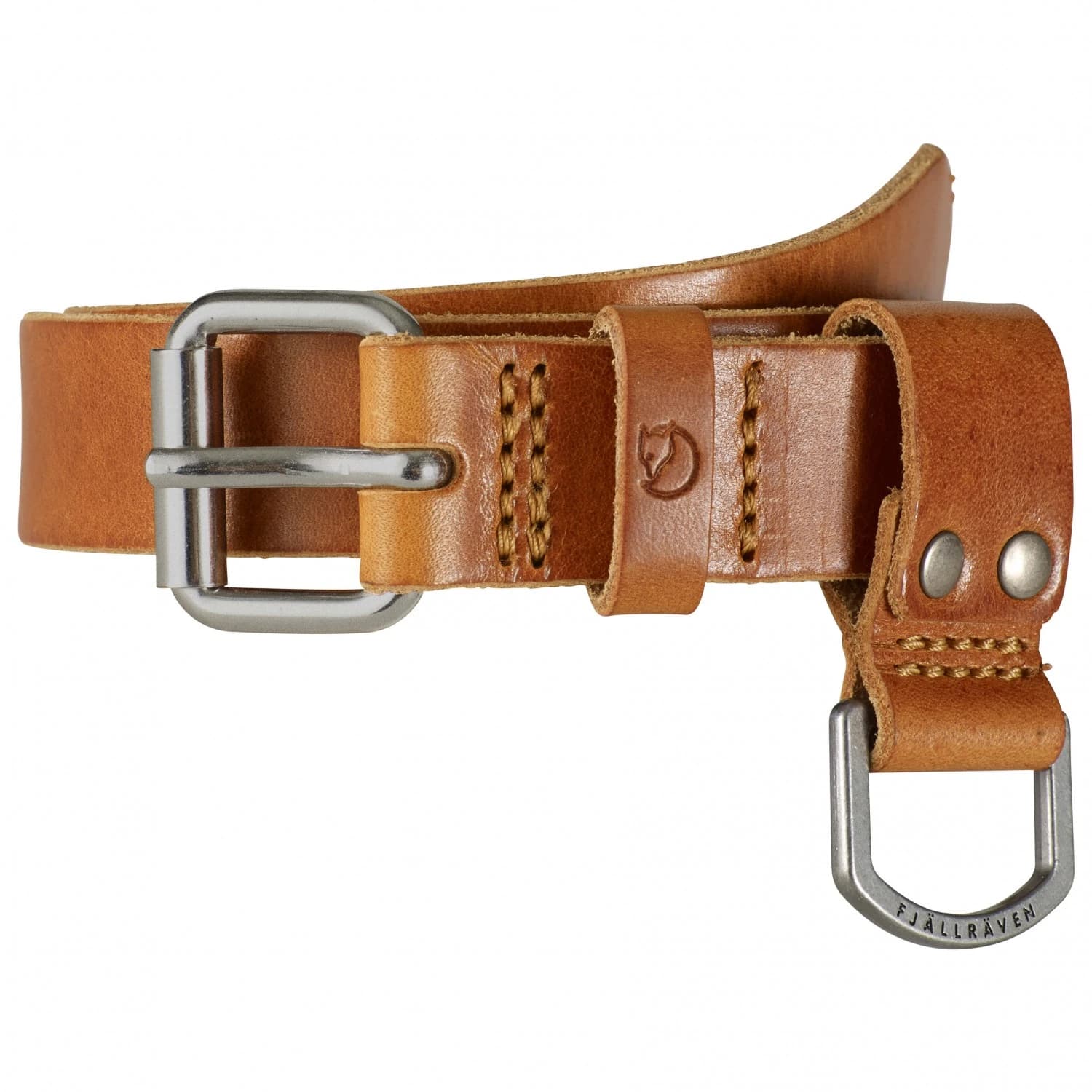 Детски колан Fjällräven Kids Singi Belt - Leather Cognac