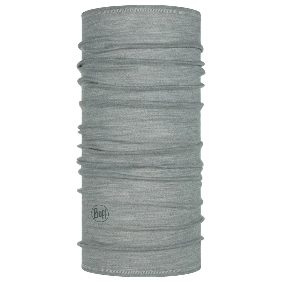 Шал Buff Lightweight Merino Wool Tube scarf - Solid Light Grey
