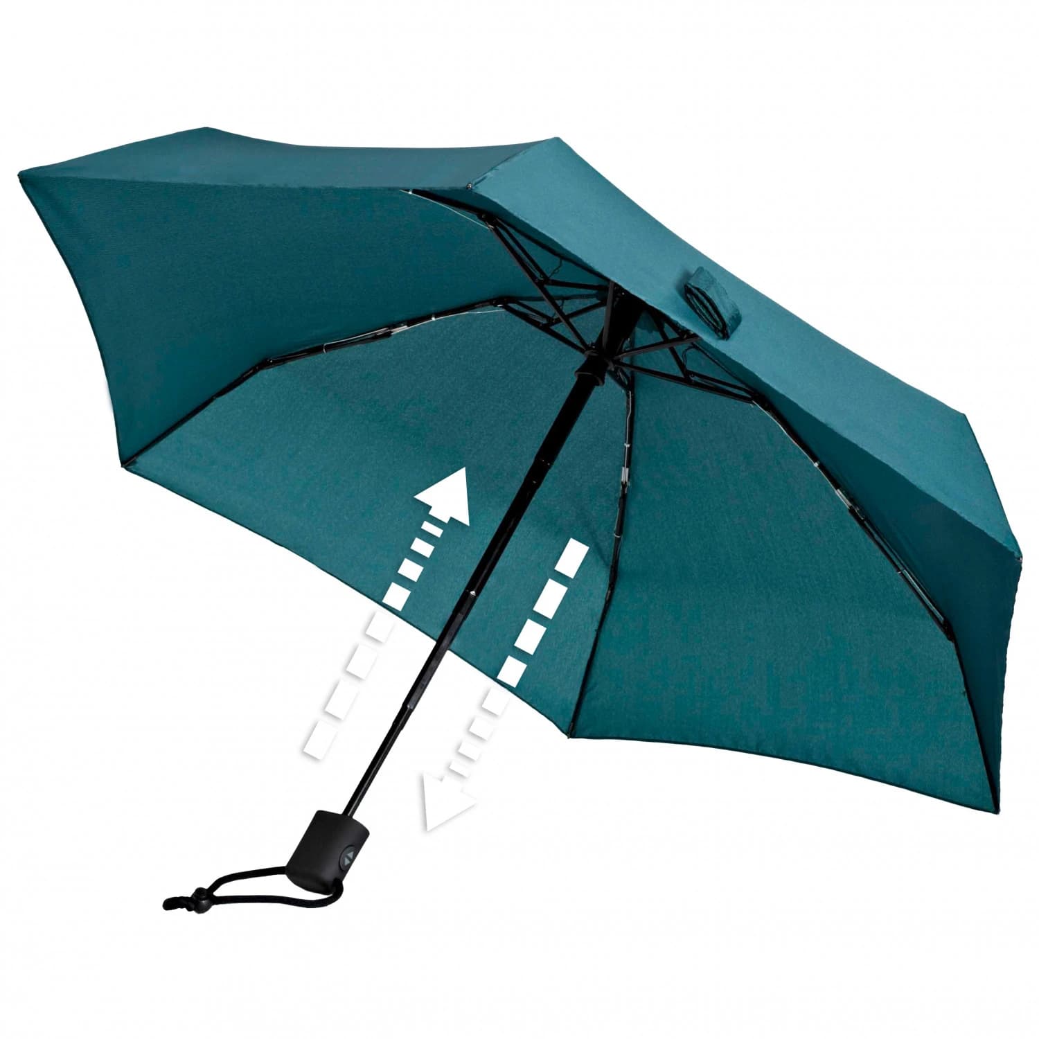 Чадър Euroschirm Dainty Automatic Umbrella - Dark Green