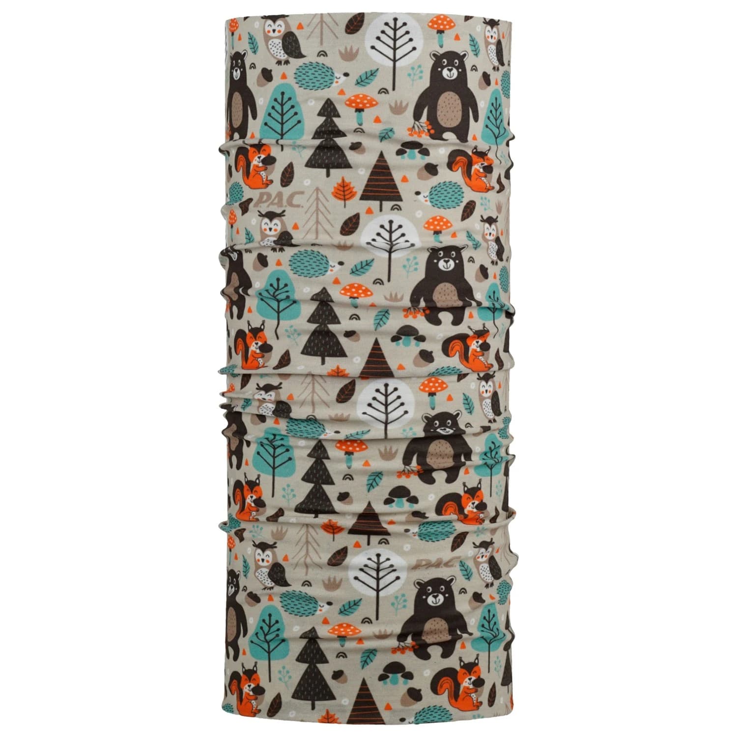 Детски шал P.A.C. Kid's Original Tube scarf - Fox & Bear