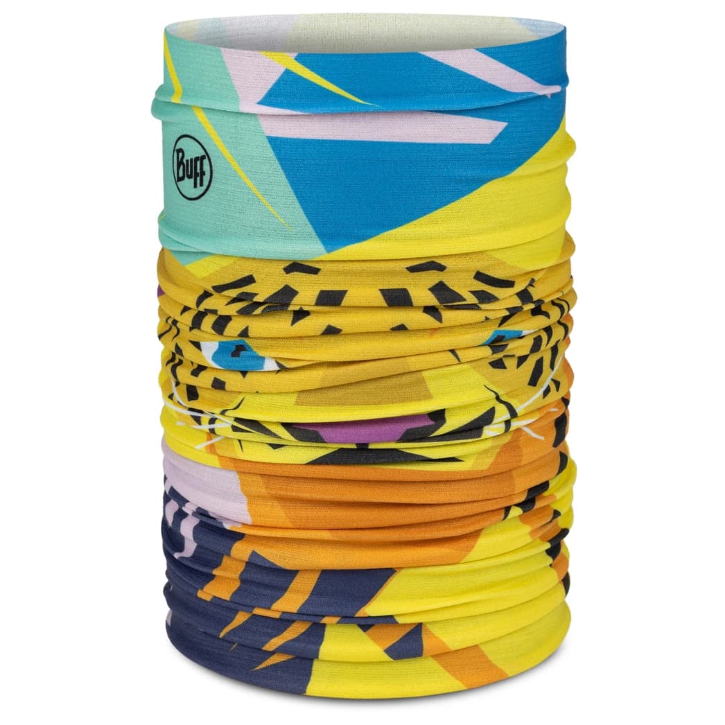 Детски шал Buff Kid's Coolnet UV Tube scarf - Sutah Blazing Yellow