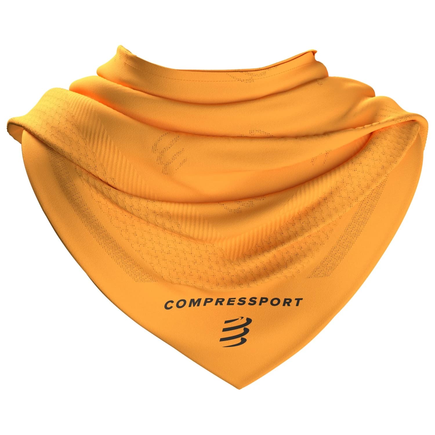 Бандана Compressport Stayfresh Ice Bandana Neckerchief - Sunflower / White