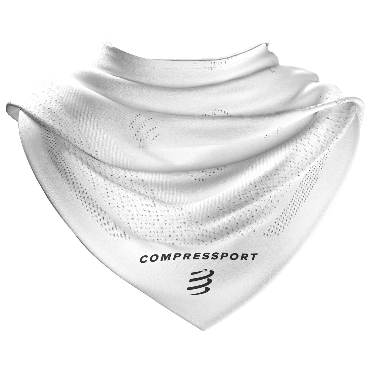 Бандана Compressport Stayfresh Ice Bandana Neckerchief - White / Black