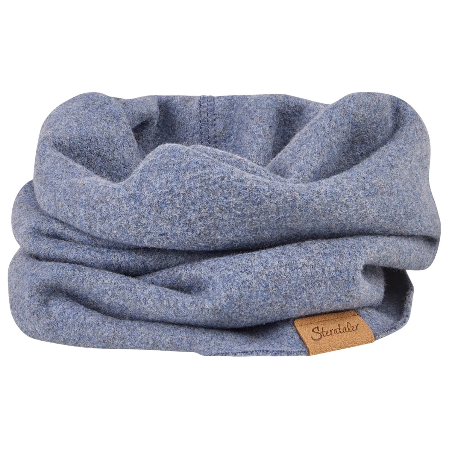 Детски шал Sterntaler Kid's Schlauchschal Melange Neckerchief - Samtblau