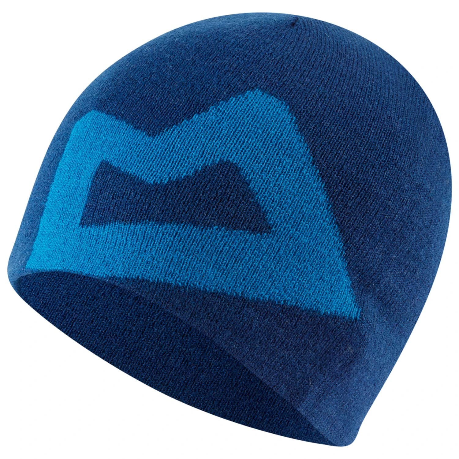 Зимна шапка (beanie) Mountain equipment Branded Knitted Beanie - Admiral / Atlantic