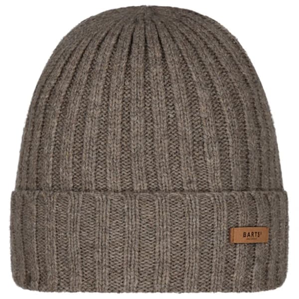 Зимна шапка (beanie) Barts Haakon Turnup Beanie - Heather Brown