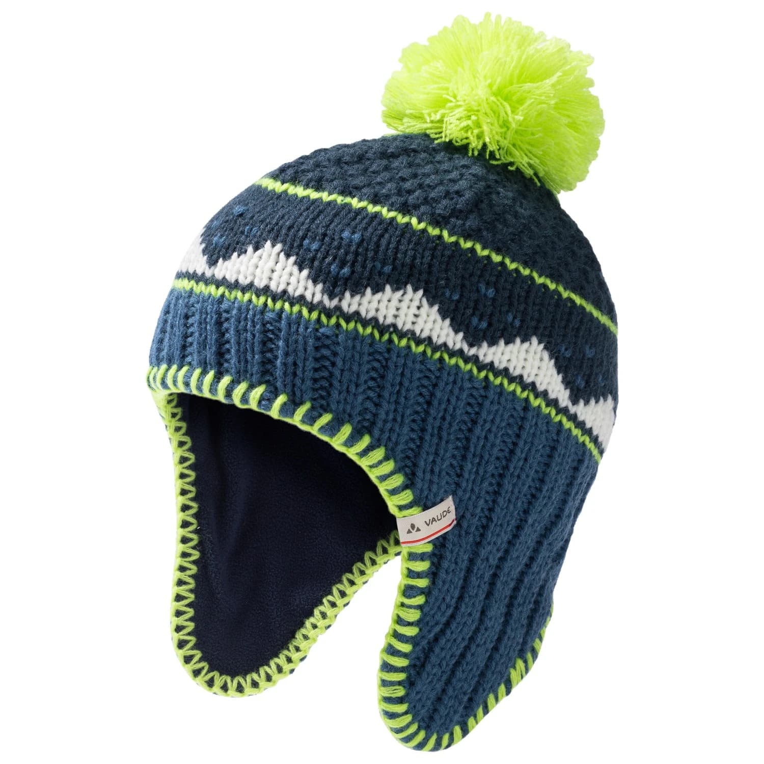 Детска зимна шапка (beanie) Vaude Kids Knitted Cap IV Beanie - Ultramarine