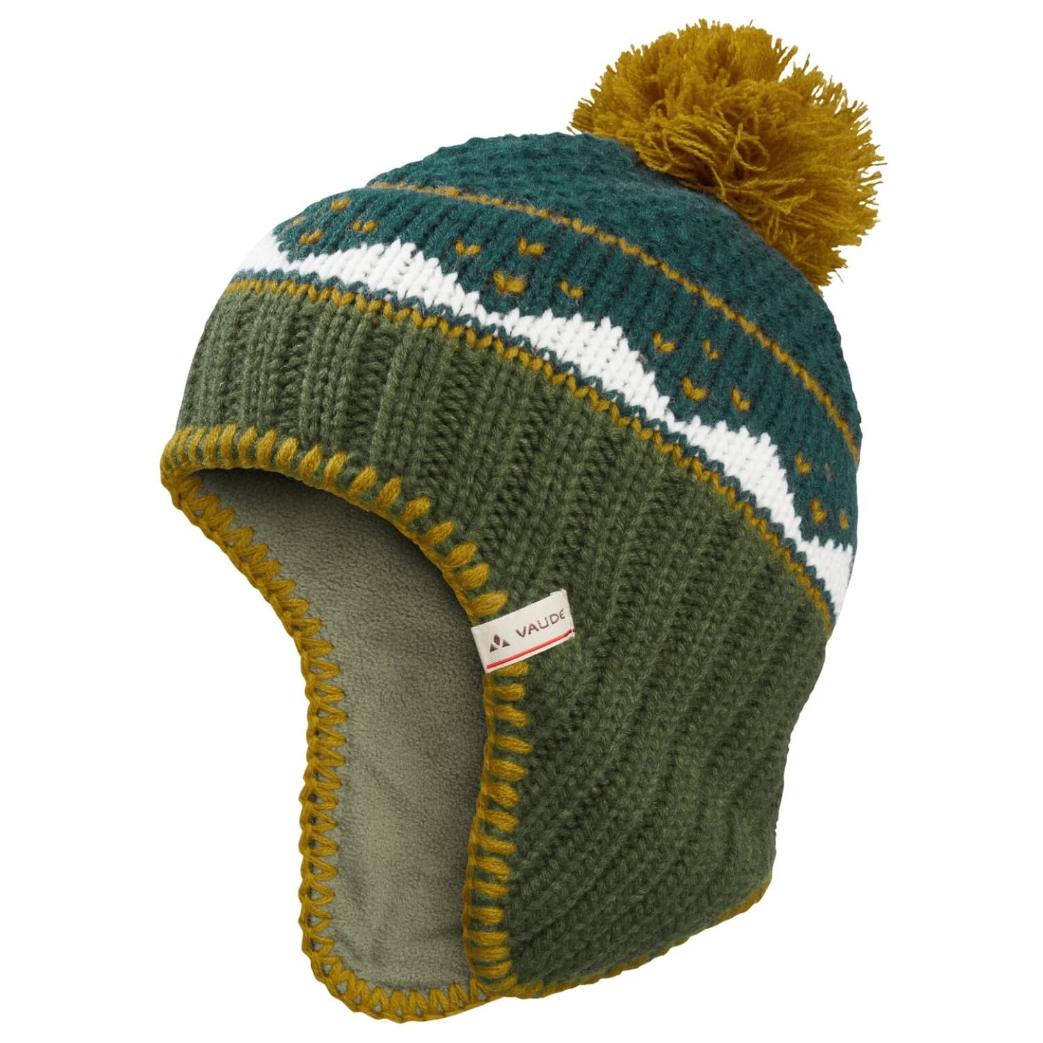 Детска зимна шапка (beanie) Vaude Kids Knitted Cap IV Beanie - Deep Pond