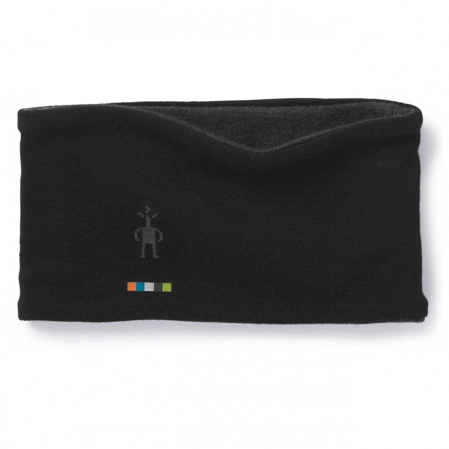 Лента за глава Smartwool Merino 250 Reversible Headband - Black / Charcoal Heather