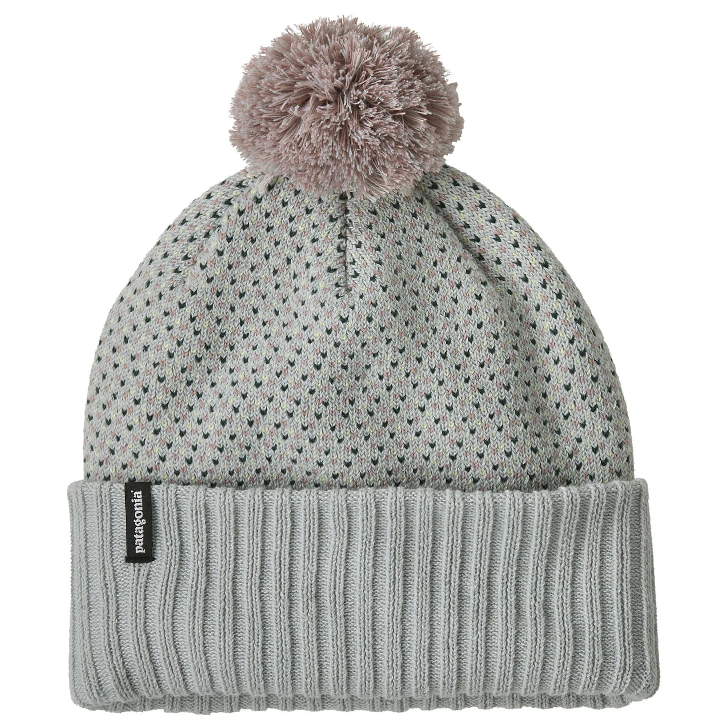Детска зимна шапка (beanie) Patagonia Kid's Powder Town Beanie - Confetti: Virtually Blue
