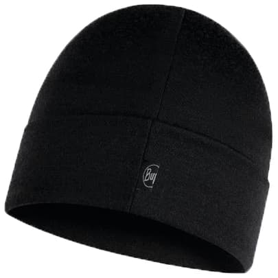Зимна шапка (beanie) Buff Heavyweight Merino Wool Hat Beanie - Black