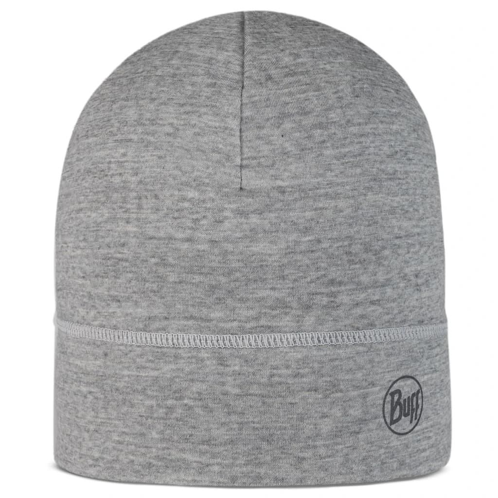 Зимна шапка (beanie) Buff Lightweight Merino Wool Hat Beanie - Solid Light Grey