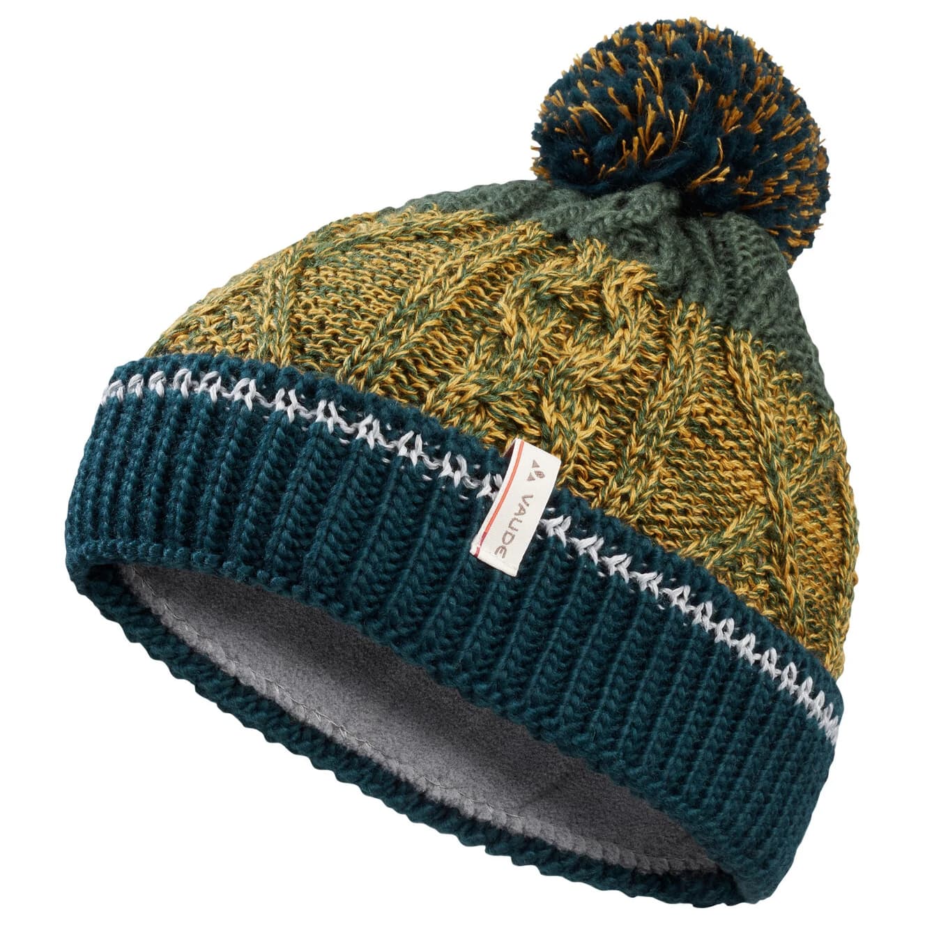 Детска зимна шапка (beanie) Vaude Kid's Cornua Beanie III Beanie - Savanna