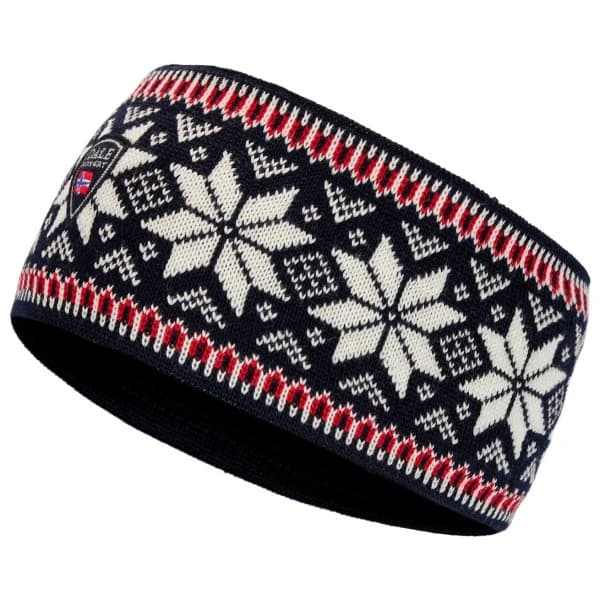 Лента за глава Dale of norway Garmisch Headband - Navy / Off White / Raspberry