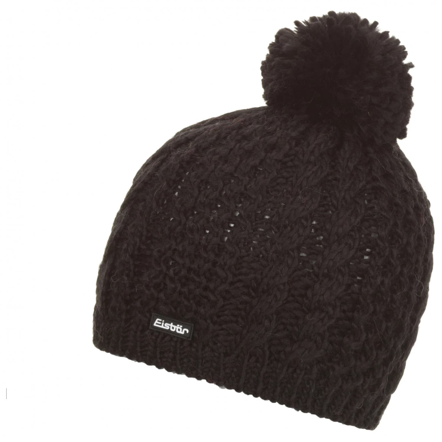 Зимна шапка (beanie) Eisbär Afra Pompon Mütze - Black