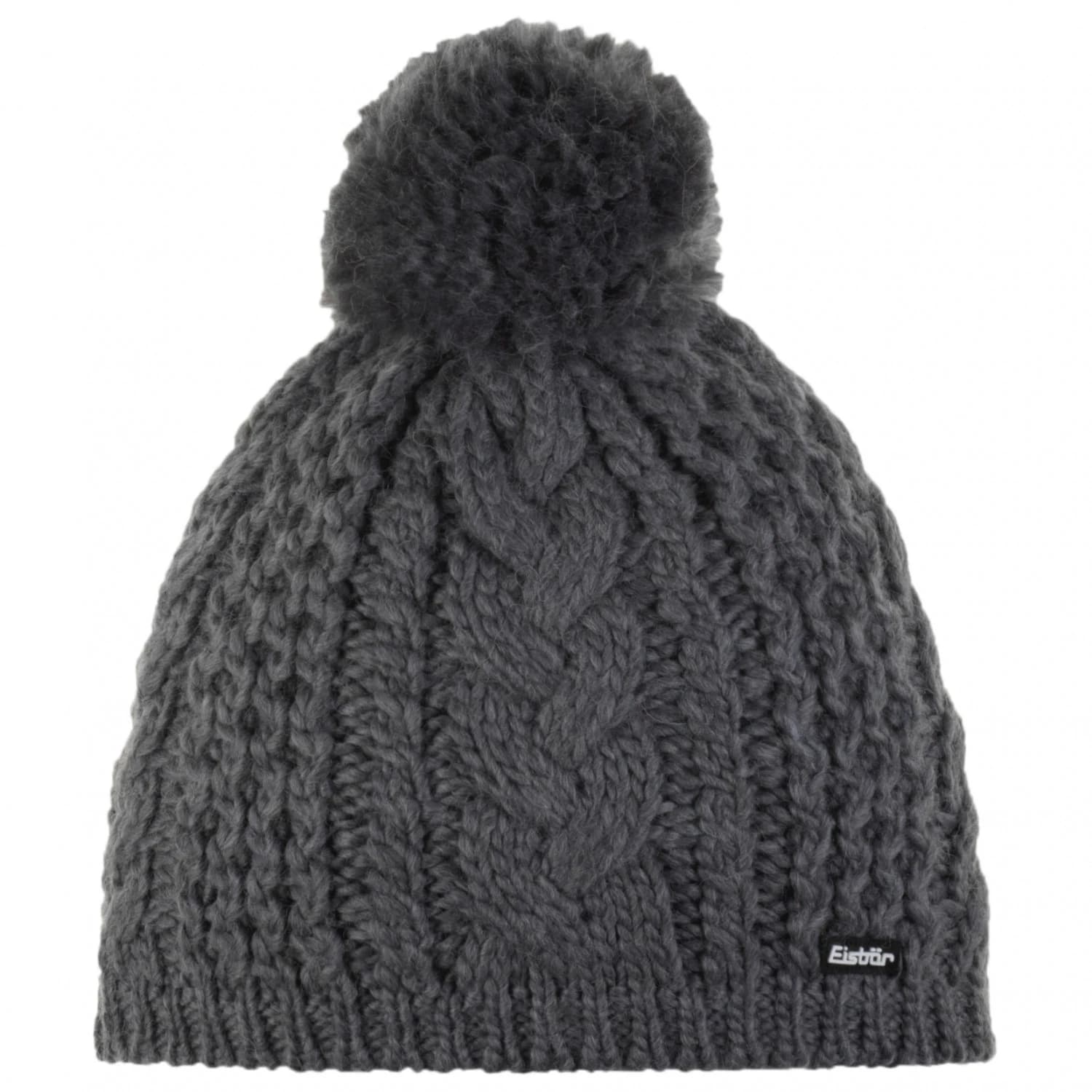 Зимна шапка (beanie) Eisbär Afra Pompon Mütze - Anthracite