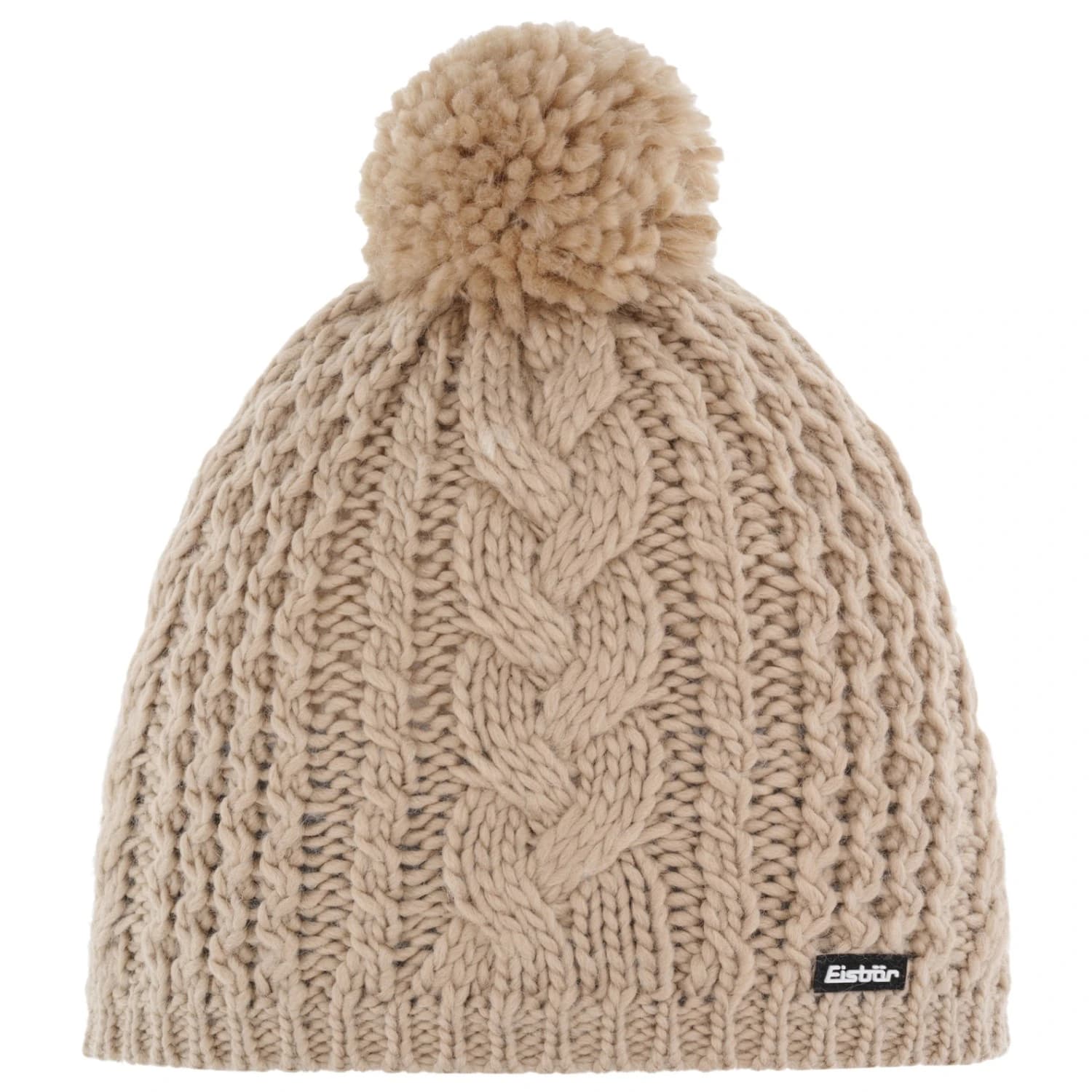 Зимна шапка (beanie) Eisbär Afra Pompon Mütze - Sandstone